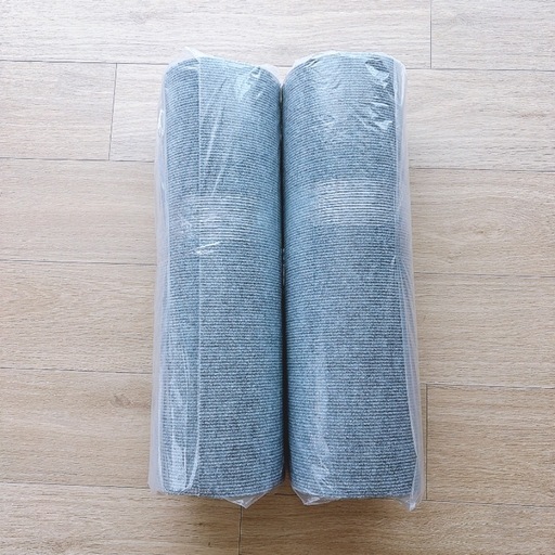 【2個】ラグマット 60×600cm ロング カーペット キッチン 廊下 玄関 階段 ペット フローリング 洗える 4mm厚 滑り止め