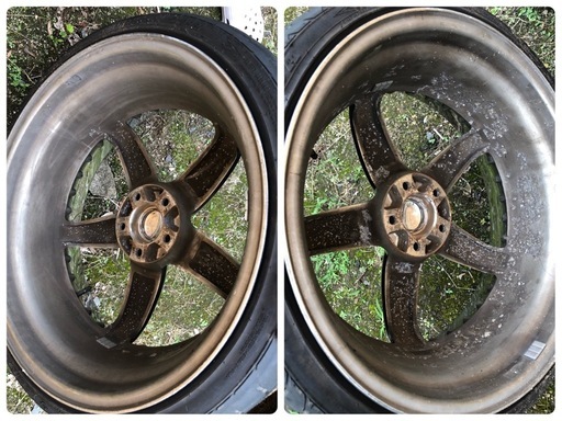 お取引者決定しました Sporza ｽﾎﾟﾙｻﾞ 20インチ 8.5j +40 5H 114.3 メッキ 深リム 4本セット