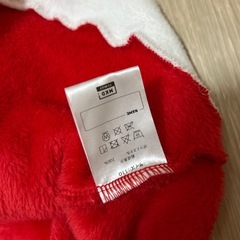 キッズ　サンタ　ワンピース　110の画像