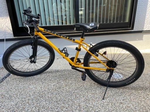 HUMMER 6段変速26インチファットバイクイエロー (L sun) 日進のクロス