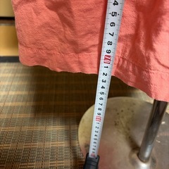 オレンジ綿チュニックFreeサイズの画像