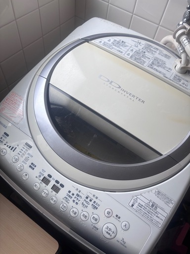 TOSHIBA 洗濯機 7キロ (さあら) 淵野辺の生活家電《洗濯機》の中古 TOSHIBA 洗濯機 7キロ (さあら) 淵野辺の生活家電《洗濯機》の中古