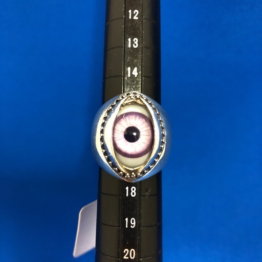 フォロワー限定割引有★【ジャングルジャングル岸和田店】Catalonia カタロニア　義眼リング　sv925　シルバー　 20.6g 