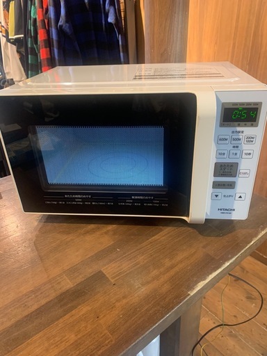 日立HITACHI 電子レンジHMR-FS182 2019年製600w (リサイクルブルジョネ