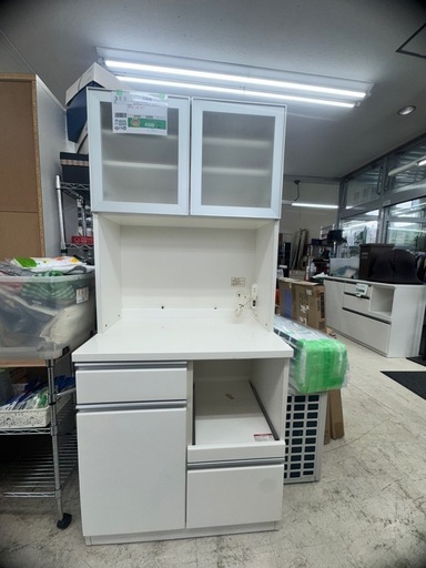 🉐LINE会員限定スペシャル価格🉐 【食器棚】4500円27－545 (リサイクル