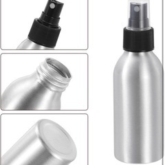 新品🌟 uxcell 24個 120ml アルミスプレーボトル ミストスプレー付きの画像