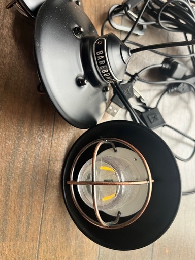 BAREBONES  エジソンストリングライト　
３連