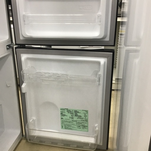 2ドア冷凍冷蔵庫　87ℓ