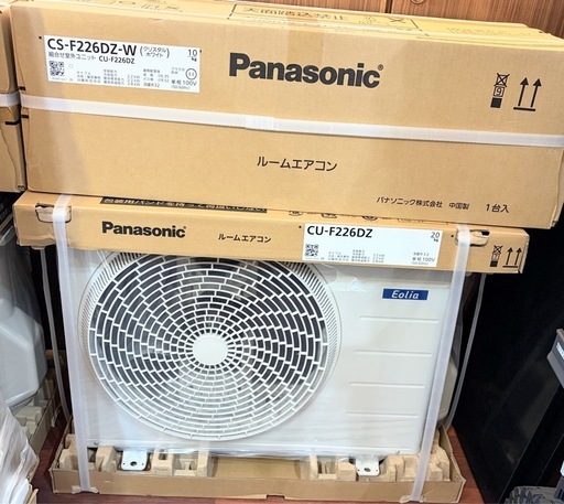 （新品 ）パナソニック エオリア（FZシリーズ）2.8kw 10畳 （標準取付工事費込み）沖縄市KODEN
