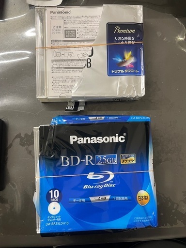 Panasonic BD‑R 25GB 録画用/データ用 計11枚セット