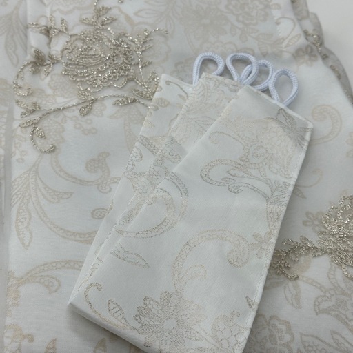 未使用✨可愛いタッセル付きレースカーテン✨100cm×176cm2枚セット！