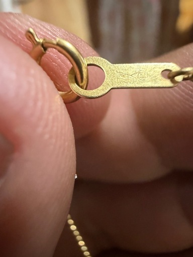 ネックレス18k
