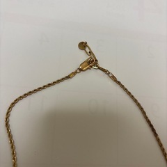 プチプラ　ゴールドチェーンネックレスの画像