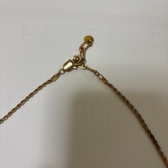 プチプラ　ゴールドチェーンネックレスの画像