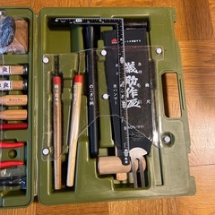 コンパクトDYI大工セット　日曜大工セット　ノミ　カンナ　キリ等　C-17jiの画像