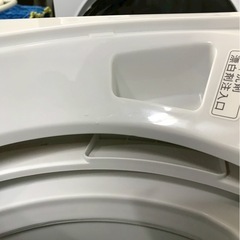 【半年保証】SHARP ES-GE5J-W 2025年製 洗濯5.5kgの画像