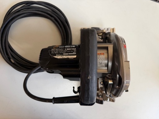 日立工機 HIKOKI 2013年製 165mm 深切り 電子丸のこ マルノコ C 6MVYA2 100V ブレーキ付 丸ノコ 電動工