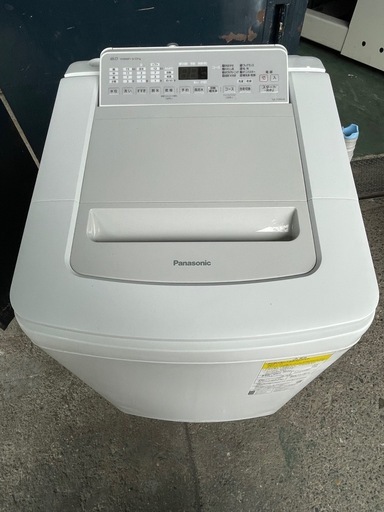 ?2020年製 Panasonic 洗濯乾燥機 8.0kg? 人気のPanasonic製✨ 乾燥機能付きで梅雨時期にも大活躍！ 大阪府 東大阪市の洗濯乾燥機の中古が安い！激安で譲ります・無料で 
