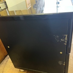 ジャングルジャングル貝塚店　テレビ台　TV台　テレビボード　黒　ブラック　コード穴有り　中古　リユース　貝塚市　二色浜　泉佐野市　阪南市の画像