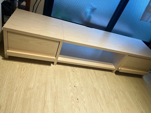 中古テレビ台 DIY】テレビボード(板2枚、ブロック6枚) (マサヒロ) 稲荷町の収納家具
