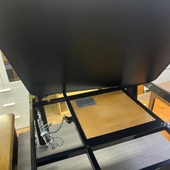 ジャングルジャングル貝塚店　コタツ　こたつ　正方形　黒　ブラック　1人用　中古　リユース　コタツ用コード付き　貝塚市　二色浜　泉佐野市　阪南市の画像