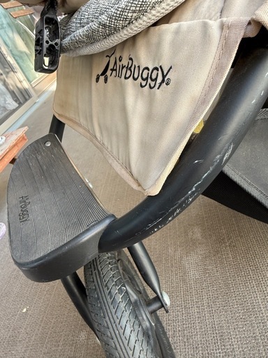 AirBuggy COCO 三輪ベビーカー エアタイヤ 折りたたみ ベージュ
