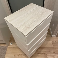 4段引出しチェストの画像