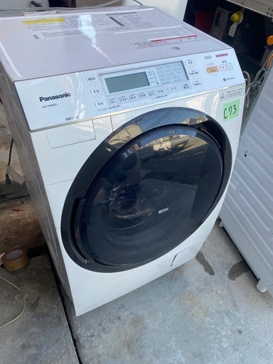 NO C73?福岡市内配送設置無料✨?NA-VX8600L-(ノ-ブルシャンパン) ドラム式洗濯乾燥機 左開き 洗濯10kg/乾燥6k