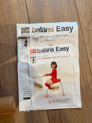 バランスイージー balans Easy バランスチェアレッド (まるい) 笠幡の