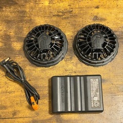 BURTLE バートル AIRCRAFT 24V バッテリー ファンセットの画像