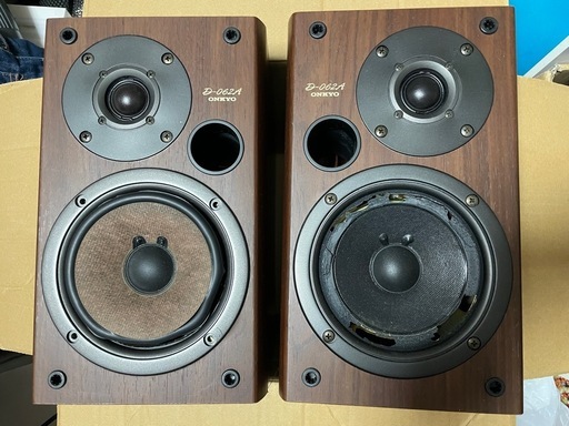 あげます。ONKYOオンキョースピーカーD-062Aジャンク 直せる方いかが