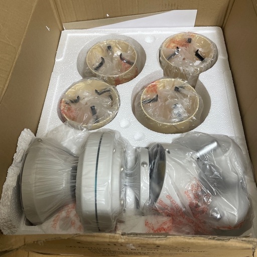 受け渡し予定者確定　ファン付き電気（カラーベージュ