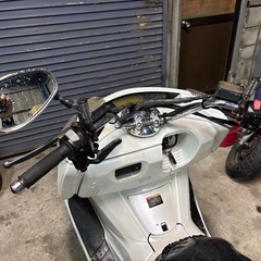 YAMAHA マグザム】SG21J ノーマル　オールホワイト　レストア　ジャンクの画像