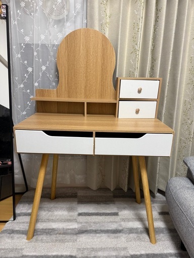 化粧台 ( adryxta) つつじヶ丘のドレッサーの中古あげます・譲ります