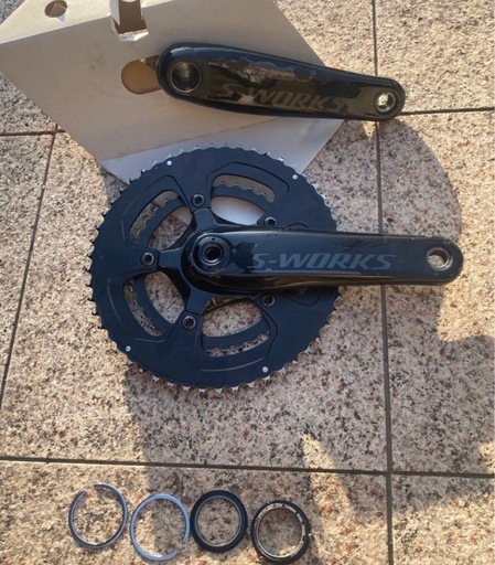 S-WORKS カーボンクランク 170mm 52-36 (わさびーふ) 学園都市のその他