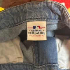 Yankees デニムショートパンツの画像