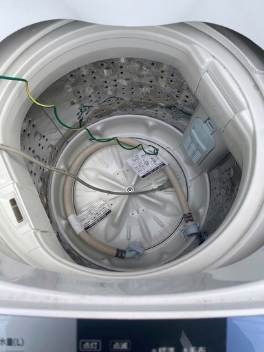 NO C110?福岡市内配送設置無料✨?NW-50B 全自動洗濯機 ピュアホワイト [洗濯5.0kg /乾燥機能無 /上開き]