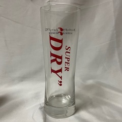 【未使用】アサヒビール スーパードライミュージアム オリジナルタンブラー ビアグラス ガラスコップ 記念品の画像