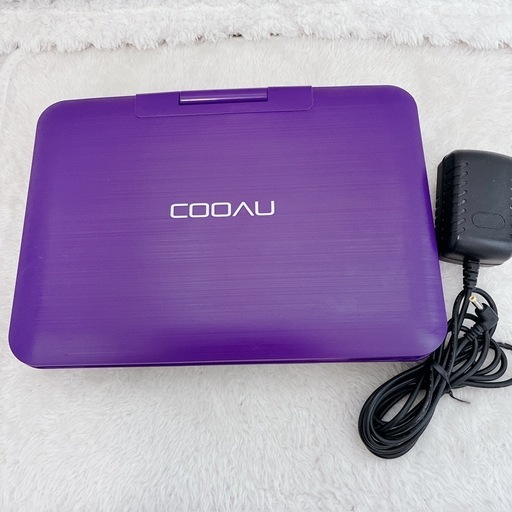 COOAU 10.5インチポータブルDVDプレーヤー CU-101 (フラワー) 大分の