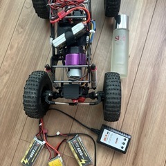 4WD ロッククローラー ラジコン プロポ・バッテリー4個・充電器付きの画像