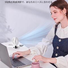 新品ハンディファンの画像