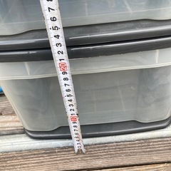 収納ボックス３つの画像