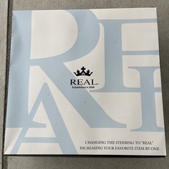 80ハリアー REAL ステアリングの画像