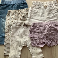 レギンス、パンツ5点セットの画像