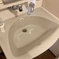 洗面化粧台　中古の画像