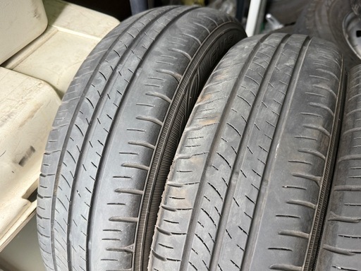 【バリ山　22年製】155/65R14 ダンロップ　ノーマルタイヤ　4本