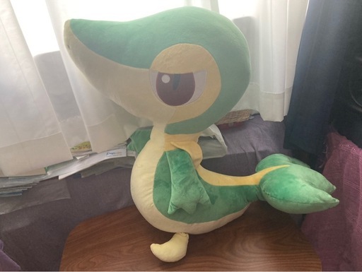 ツタージャ 等身大 ぬいぐるみ ポケモンセンター限定 (棒やさい) 太平