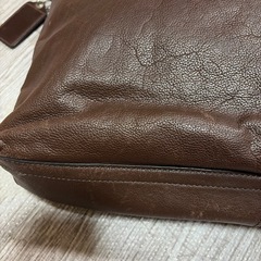 COACH オールレザー　牛革　メッセンジャーバッグ　A4サイズ　男女兼用の画像