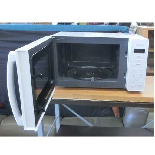 電子レンジ アイリスオーヤマ 2024年製 PMG-T179 あたため専用 ホワイト ターンテーブル 白 札幌市 西野店
