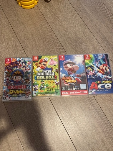 Switch 有機ELモデル 本体とゲーム4本